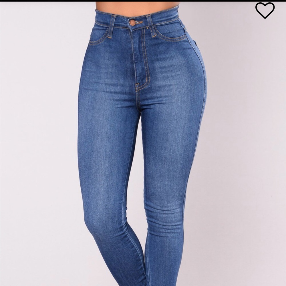 Fashion nova classic high waist jeans